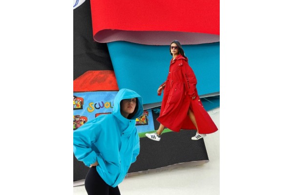 Мембранная ткань Красный